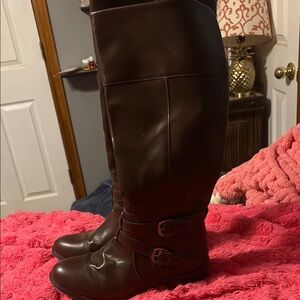 Arizona Love Brown Over the Knee Boots Classic Design